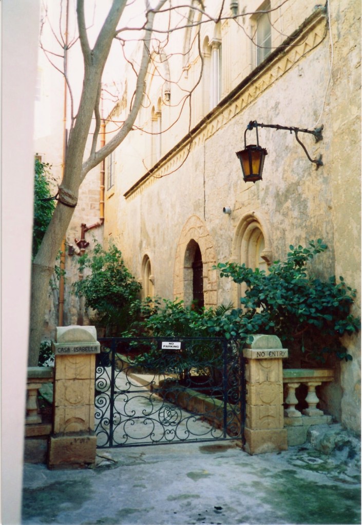 Dans les ruelles de la citadelle de Mdina, ancienne capitale de Malte