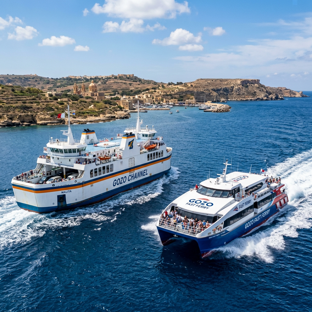 Ferries de et vers GOZO