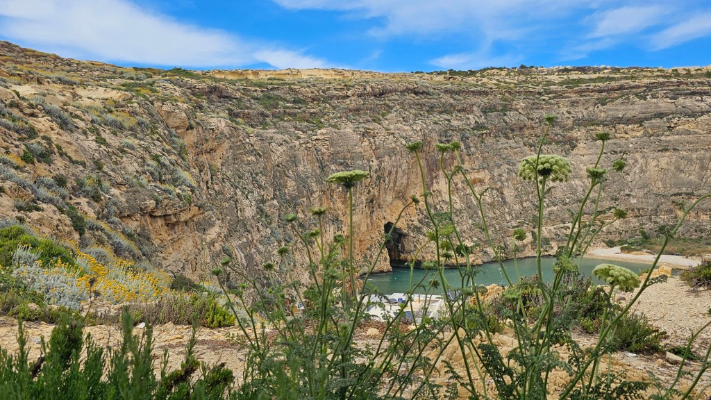 GOzo, vue sur entrée Inland Sea